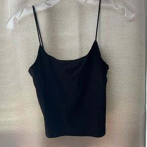 black tank top